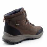 MANITU 670027-02 brązowe trzewiki męskietrekking TEX