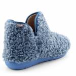 SCHOLL MADDY BOOTIE MED blue niebieskie damskie pantofle MF309091007