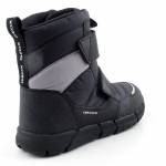 GEOX J169XC FLEXYPER 0FU50 C9999 TEX czarne szare śniegowce młodzieżowe