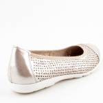 CAPRICE 22150-42 TAUPE METAL. balerinki damskie wl24