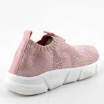 GEOX J25DLE 0007Q ARIL C8172 LT ROSE różowepółbuty sportowe