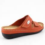 TAMARIS 27510-41 606 pomarańczowe klapkidamskie wl24
