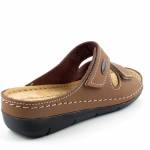 TAMARIS 27510-41 341 TAUPE beżowe klapki wl24