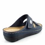 TAMARIS 27510-41 805 granatowe klapki damskie wl24