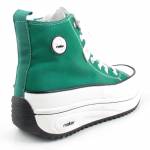 RIEKER 90010-52 zielone trampki damskie wl24