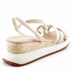 GIOSEPPO PERMET 71060-P Off-White Ecri sandały damskie wl24