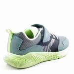 GEOX J55GBA 0BC14 SPRINTYE C0214 zielone czarne półbuty młodzieżowe wl25