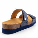 SCHOLL Lusaka 2.0 MEDnavy blue granatoweklapki damskie MF320021040 obuwie medyczne wl25