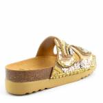 SCHOLL LISBOA 2 STRAPS MED beżowe klapki damskie wl25 MF320241002