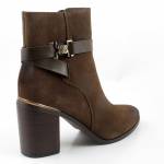 SERGIO LEONE BT 25384-S khaki botki damskie jz25