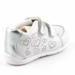GEOX B8251A C0007 KAYTAN WHITE/SILVER GEOX *KP*