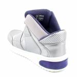 GEOX J848DA C1284 XLED SILVER/VIOLET TRZEWIKI *KZ*