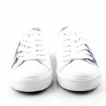 TOMMY HILFIGER T3B4-30274 BIAŁE GRANATOWE SNEAKERSY *DP*