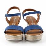 MARCO TOZZI 28347-22 NIEBIESKIE DENIM SANDAŁY *DL*