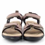 GEOX U4224A STRADA TAUPE BEŻOWE SANDAŁY *ML*