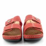 TAMARIS 27510-26 RED CZERWONE KLAPKI *DL*