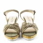 CAPRICE 28713-26 khaki sandały damskie 9-9-28713-26 759 CACTUS SUEDE