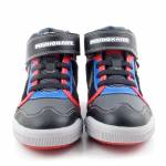 GEOX J164AB ARZACH czarne czerwone trzewiki chłopiece J164AB 05411 C0048 BLACK/RED