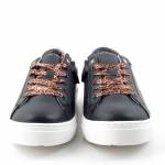 TOMMY HILFIGER T3A4-31164-1242X208 czarne półbuty młodzieżowe