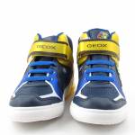 GEOX J169YD GRAYSAY granatowe żółte trzewiki chłopięce J169YD 0FU50 C0335