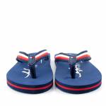 TOMMY HILFIGER T3B8-32265-0058X051 granatowe japonki BLUE/MULTICOLO