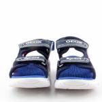 GEOX J25GGA WROOM 014BU C0735 granatowe czerwone sandały chłopięce