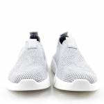 GEOX J25DLE 0007Q ARIL C1007 srebrne sneakersy młodzieżowe WL24