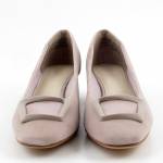 TAMARIS 22302-41 378 TAUPE SUEDE beżowe czółenka damskie