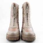 MARCO TOZZI 26449-41 338 TAUPE MET.COMB bezowa perła śniegowce damskie