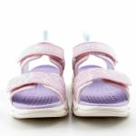 GEOX J35FXA 0AS54 PHYPER C8842 PINK/LILAC różowe sandały dziewczece