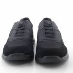 GEOX U26ANB 014EK DAMIANO C9999 BLACK czarne półbuty męskie