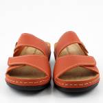 TAMARIS 27510-41 606 pomarańczowe klapkidamskie wl24