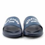 TOMMY HILFIGER T3BO-33457-1172800 ranatowe klapki młodzieżowe wl24