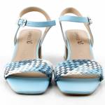 CAPRICE 28320-42 829 LT.BLUE COMB błękitne sandały damskie wl24