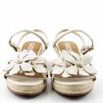 GIOSEPPO SAMSULA 71149-P Off-White Ecri sandały damskie wl24
