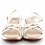 GIOSEPPO PERMET 71060-P Off-White Ecri sandały damskie wl24