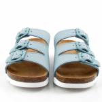 SCHOLL RIO WERDE AD MED niebieskie klapki damskie wl25 MF321521045