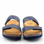 SCHOLL Lusaka 2.0 MEDnavy blue granatoweklapki damskie MF320021040 obuwie medyczne wl25