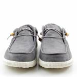 PITAS WP150 Wallabi Knitted Gris szare półbuty męskie wl25