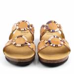 SCHOLL CANNES MED brązowe klapki damskie wl25 MF320301061