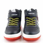 GEOX J56MCD 054FU C0048 BUZZERLIGHT czarne sneakersy młodzieżowe jz25