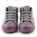 GEOX B64D5D C9325 KIWI GREY/FUCHSIA TRZEWIKI *KP*