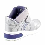 GEOX J848DA C1284 XLED SILVER/VIOLET TRZEWIKI *KZ*