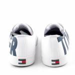 TOMMY HILFIGER T3B4-30274 BIAŁE GRANATOWE SNEAKERSY *DP*