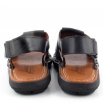 JUCARO 9078 NEGRO CZARNE ESPANA SANDAŁY *ML*