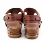 TAMARIS 28254 brazowe sandały damskie 1-128254-26 440 NUT