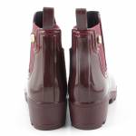 GIOSEPPO 40840 bordowe kalosze damskie Burgundy RAINW