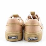 TAMARIS 23730-28 beżowe trampki damskie 333 ALMOND