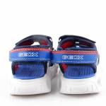 GEOX J25GGA WROOM 014BU C0735 granatowe czerwone sandały chłopięce