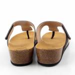 SCHOLL DUBAI FLIP-FLOP MED czarne japonki damskie